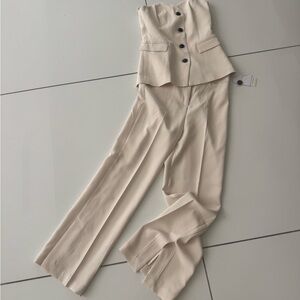 Elegant Cream Women's Jumpsuit